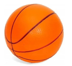 Aro de Basketball Pedestal con Pelota e Inflador 1 mt alto