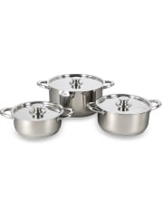 BATERÍA DE COCINA DE 6 PIEZAS ACERO INOX 420-6SS WENS