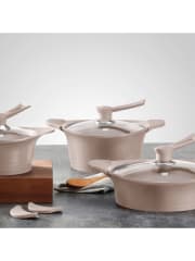 Bateria 6 piezas Bohlier Beige