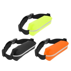 Riñonera deportiva tipo banano fluorescente