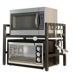 Estante metal extensible organizador cocina