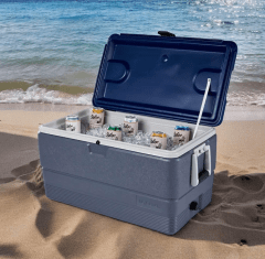 Cooler Nevera Hielera MaxCold Gris 66 Litros Igloo