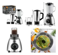 Licuadora y moledora café 3 En 1 RAF 1000w