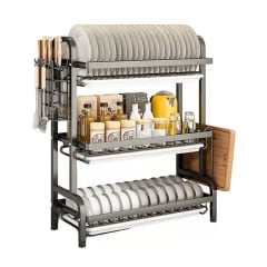 Escurridor aluminio platos