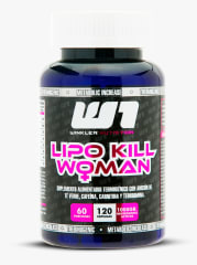 W1 Termogénico Lipo Kill Man 120 capsulas