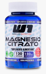 W1 Magnesio Citrato 120 cápsulas