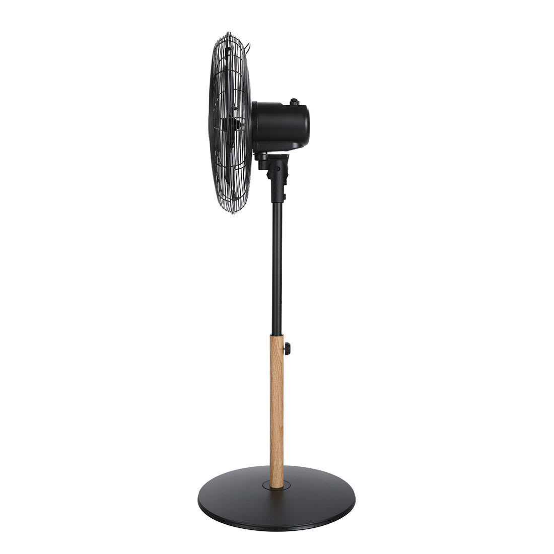 Ventilador Kendal Metálico Madera 16″ Pedestal KZF-16162