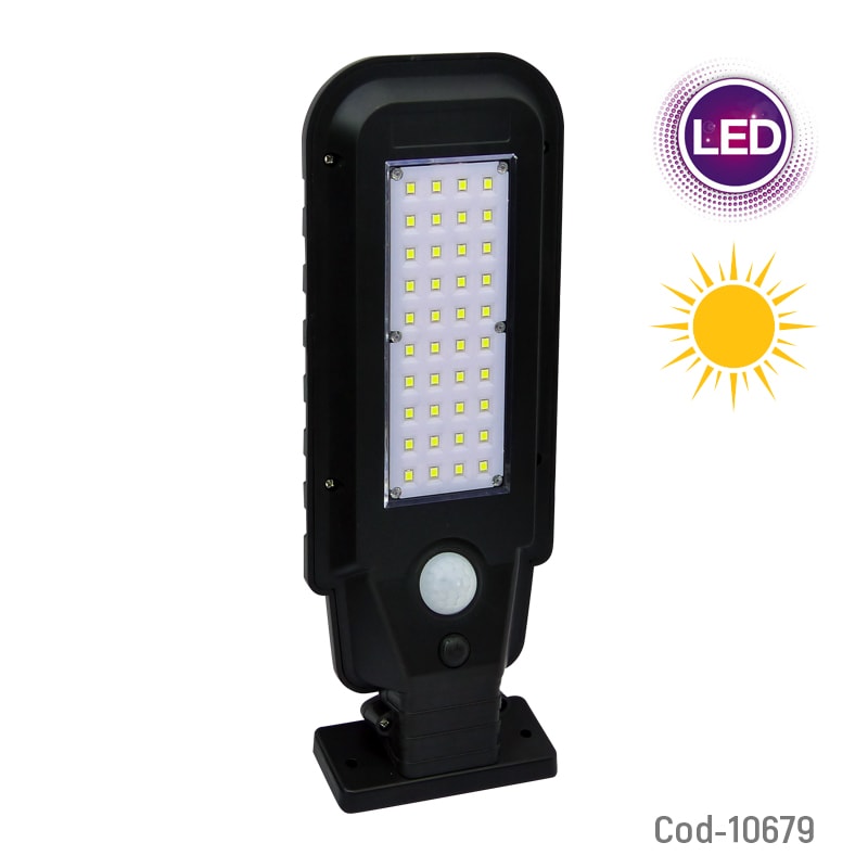 LED Panel solar LED Con sensor luz y movimiento1
