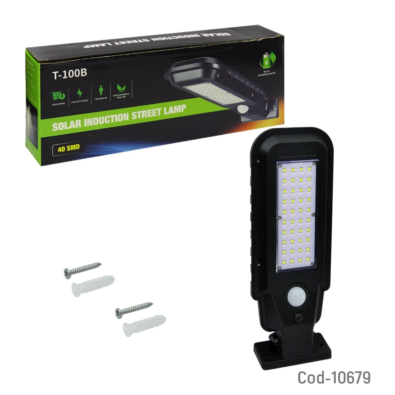 LED Panel solar LED Con sensor luz y movimiento4