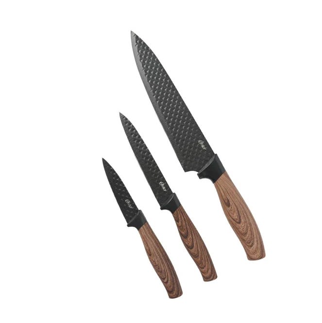 Oster Set 3 cuchillos Gunderson estilo madera3