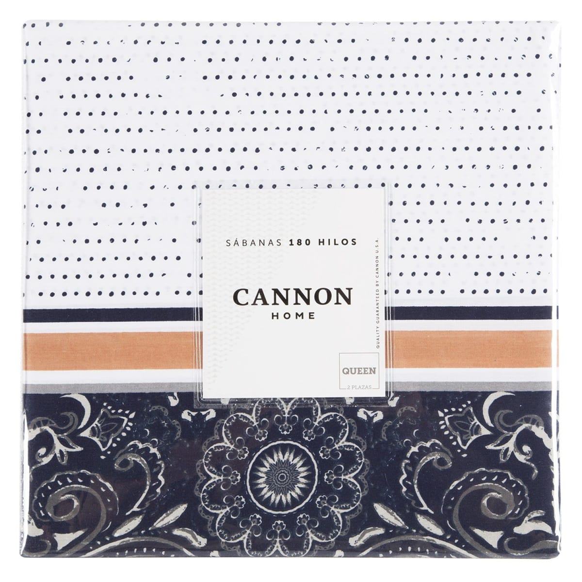 Juego de Sabanas Cannon 180 Hilos 60%Alg Estampado Iris 2.5 plazas(KING)1