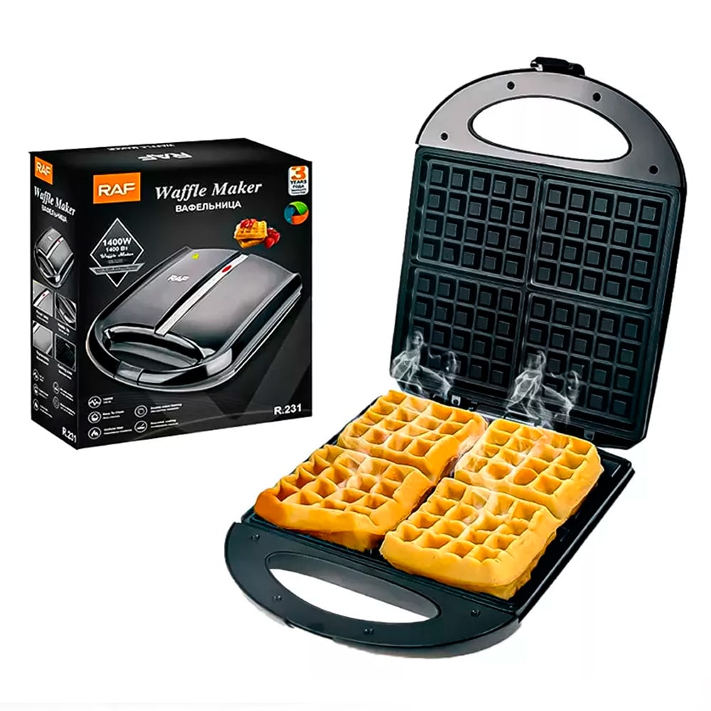 Maquina de Waffles RAF 231 1440W1