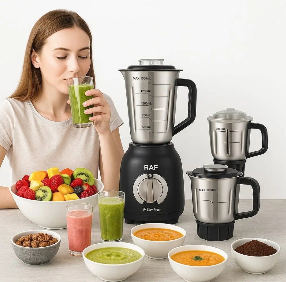 Licuadora y moledora café 3 En 1 RAF 350W1