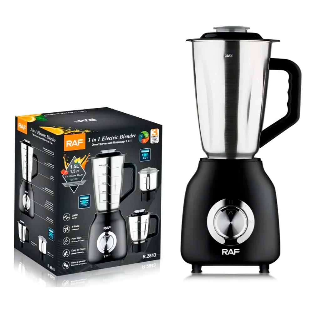 Licuadora y moledora café 3 En 1 RAF 350W2