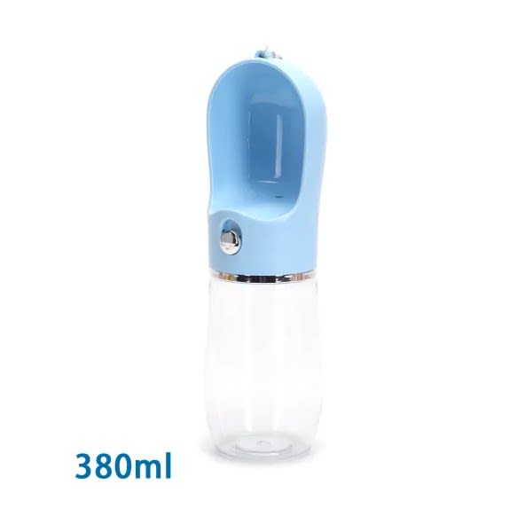 Botella de agua grande de viaje para mascotas 380 ml1
