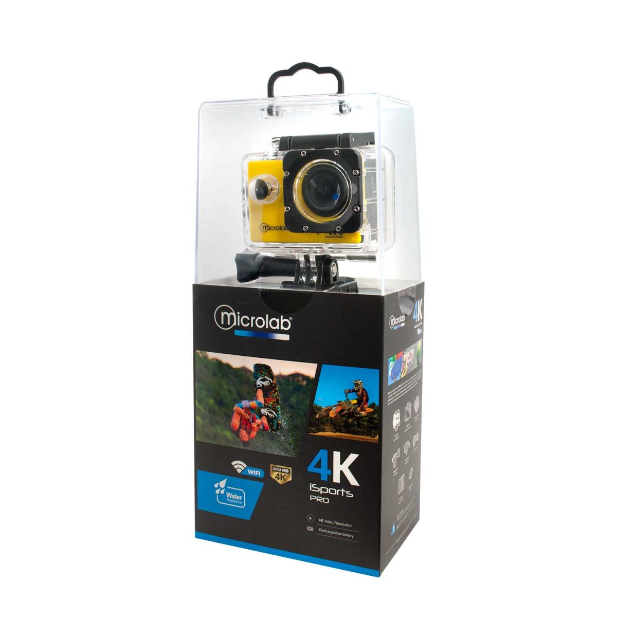 CAMARA ISPORTS PRO 4K WIFI, sumergible1