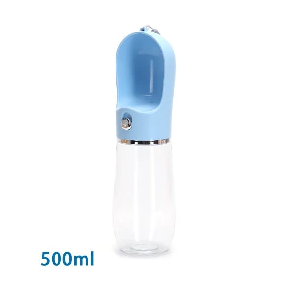 Botella de agua grande de viaje para mascotas 500 m1