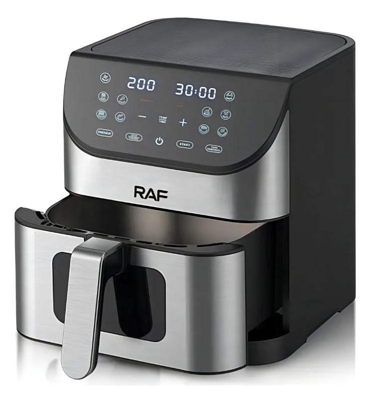 Freidora de aire RAF Air Fryer Tactil 8lts 53372