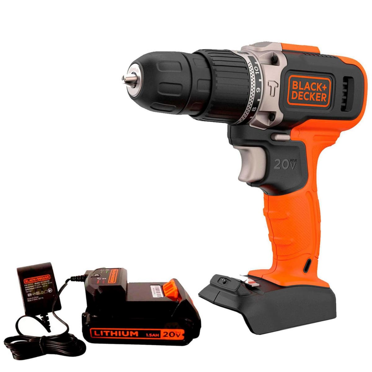 Black and Decker Taladro inalambrico 20V Percutor1