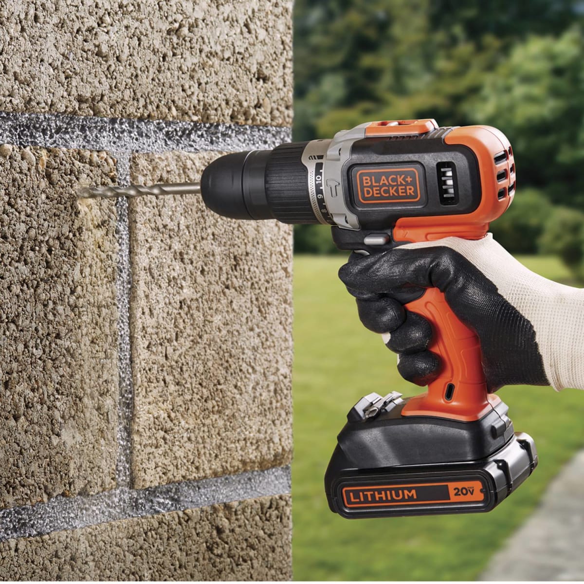 Black and Decker Taladro inalambrico 20V Percutor3