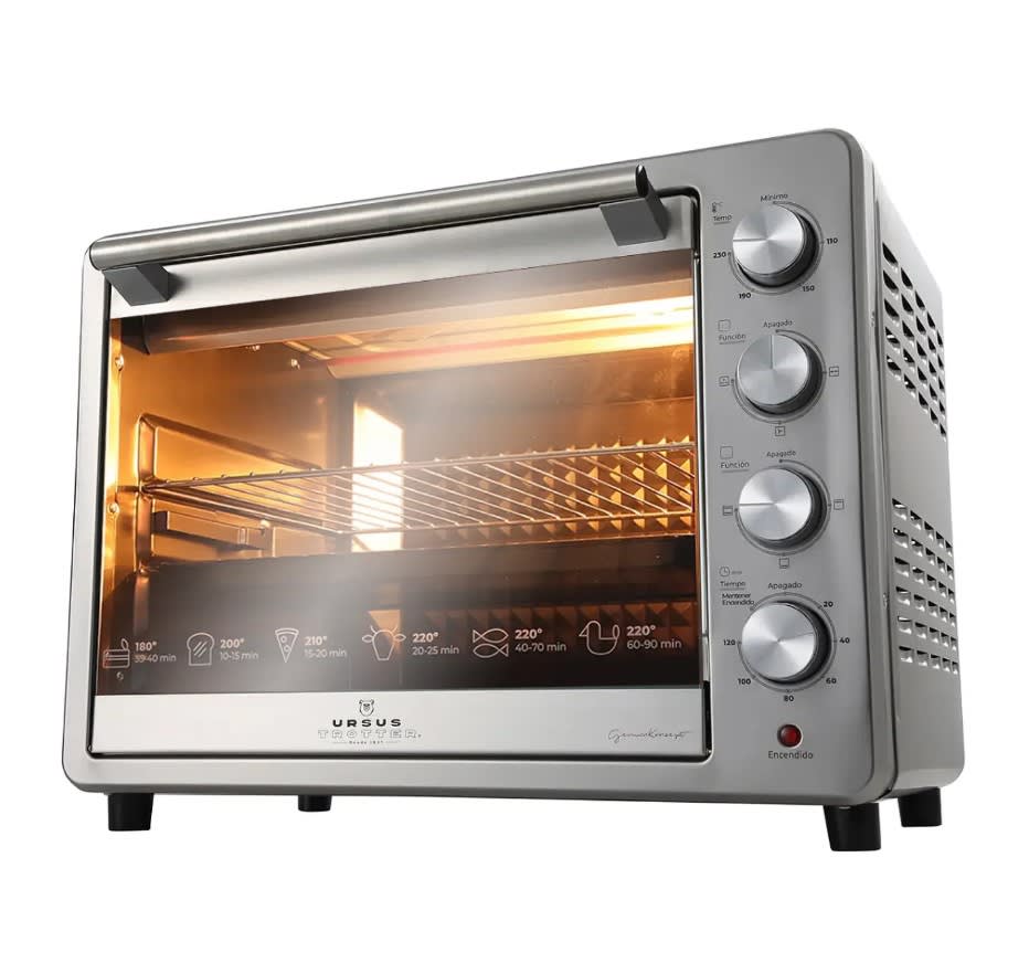 Horno eléctrico UrsusTrotter Backofen Pro-I 60 litros2