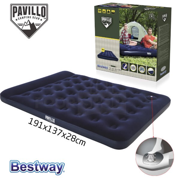 Colchon Bestway con inflador 2 Plazas1