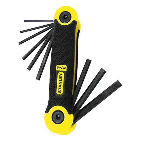 Stanley juego de llaves Hexagonales PRO SAE 9 Piezas1