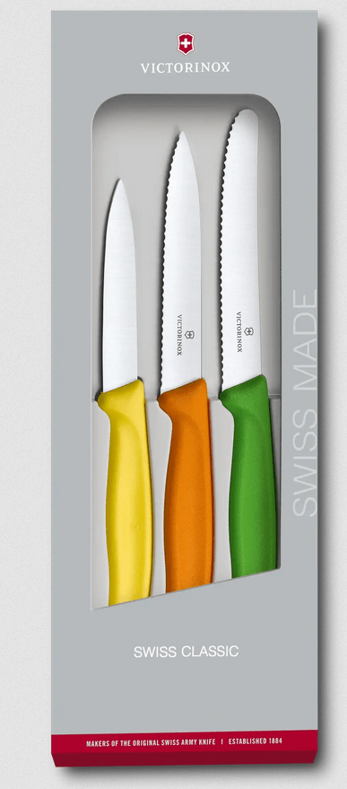 Victorinox Juego 3 cuchillos verdura, Colores1