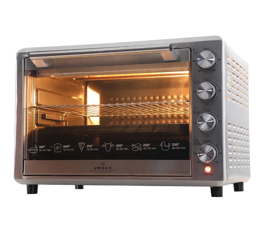 Horno eléctrico UrsusTrotter Backofen Pro-I 80 litros2