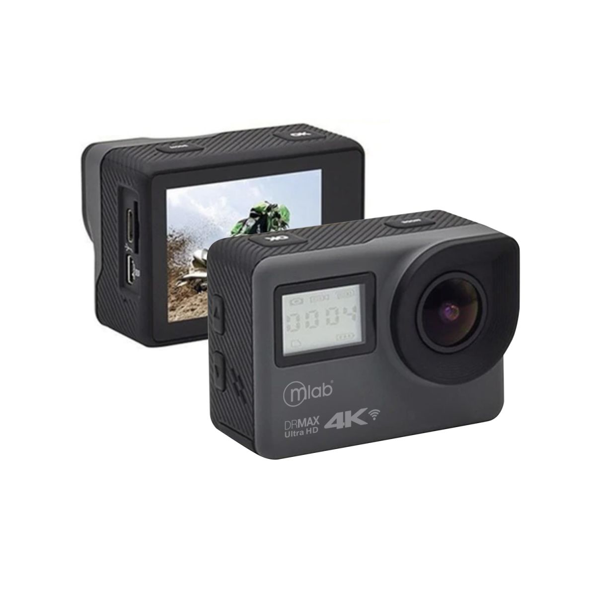 Camara Mlabs 4K DRMAX Ultra HD Touch Screen, Doble pantalla1