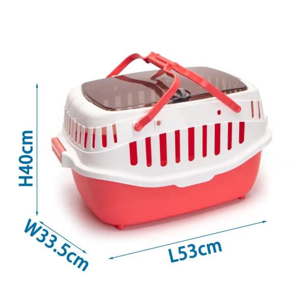 Casa de mascotas de viaje portatil Rojo4