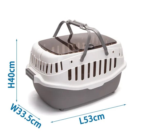 Casa de mascotas de viaje portatil Gris4