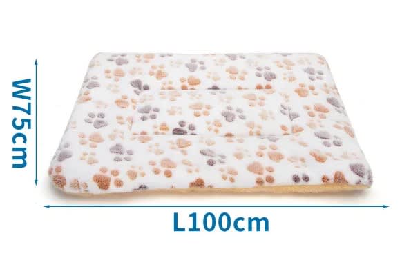 Cojín de franela de doble cara para mascotas Large4