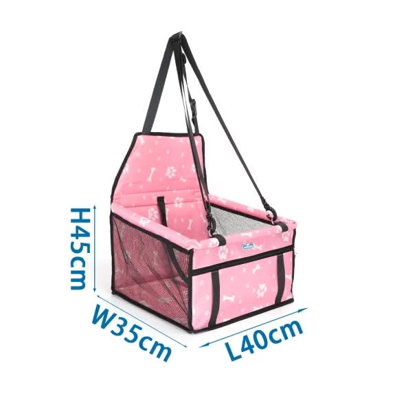 Bolsa porta mascotas Rosa4