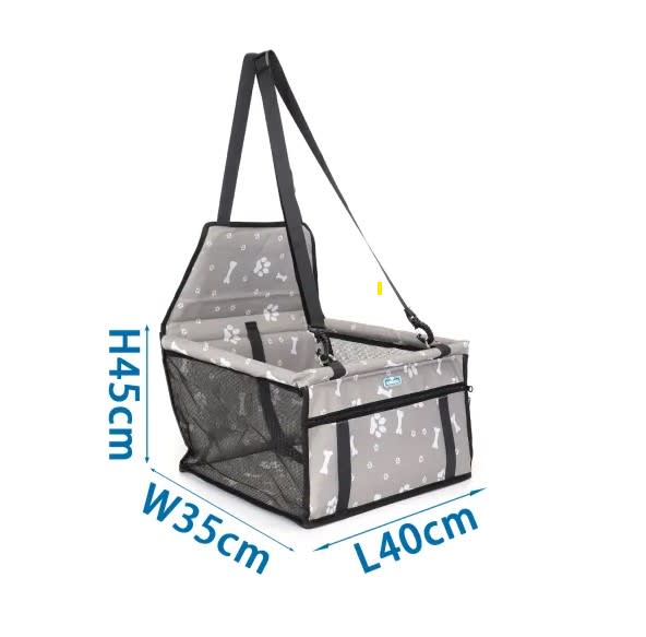 Bolsa porta mascotas Gris4