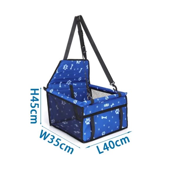 Bolsa porta mascotas Azul4