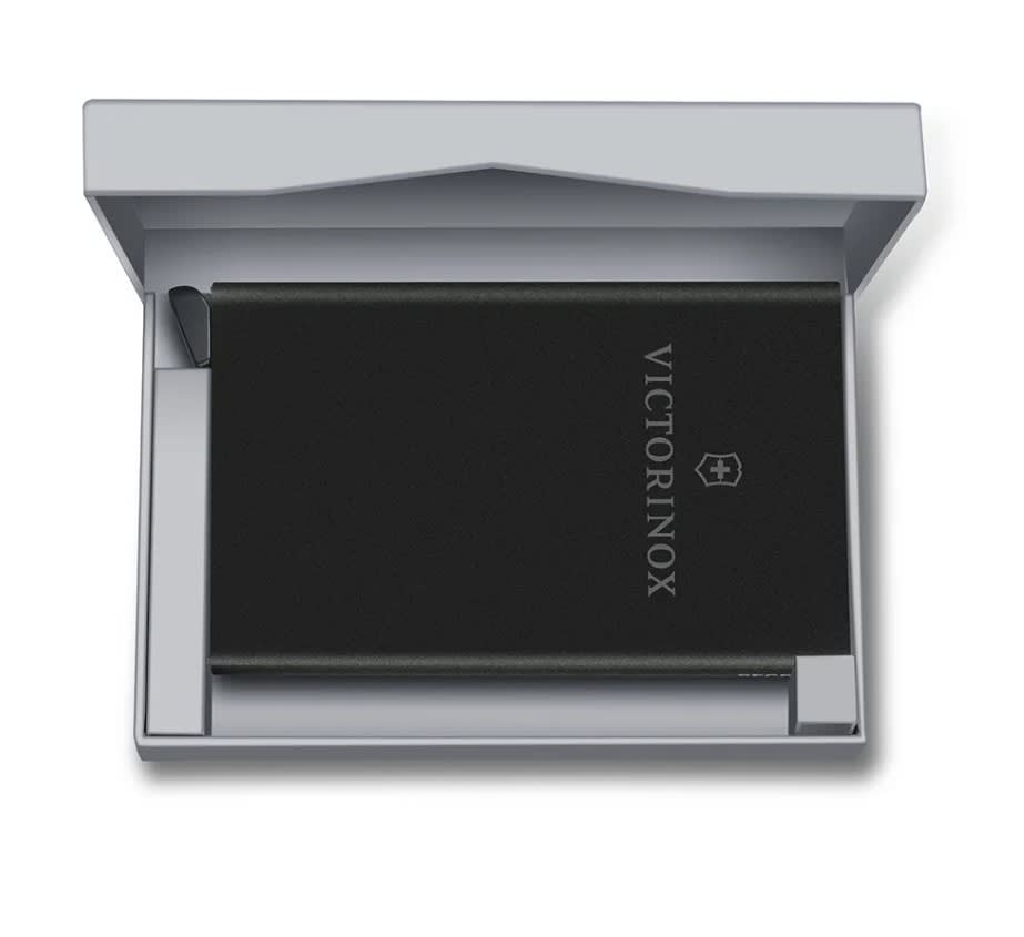 Victorinox Billetera Tarjetero Aluminio Altius Secrid Essential Negro2