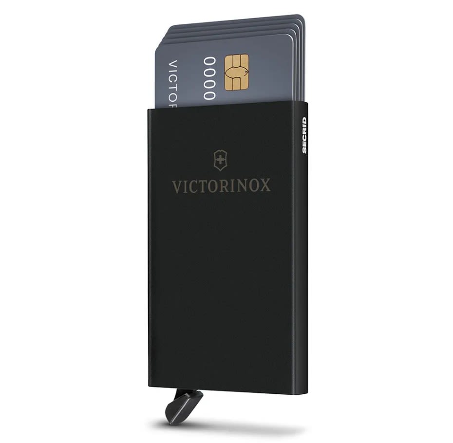 Victorinox Billetera Tarjetero Aluminio Altius Secrid Essential Negro1