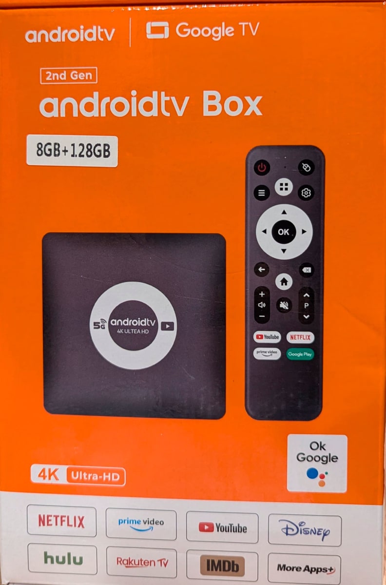 TV Box KODI Android 8GB+128GB1