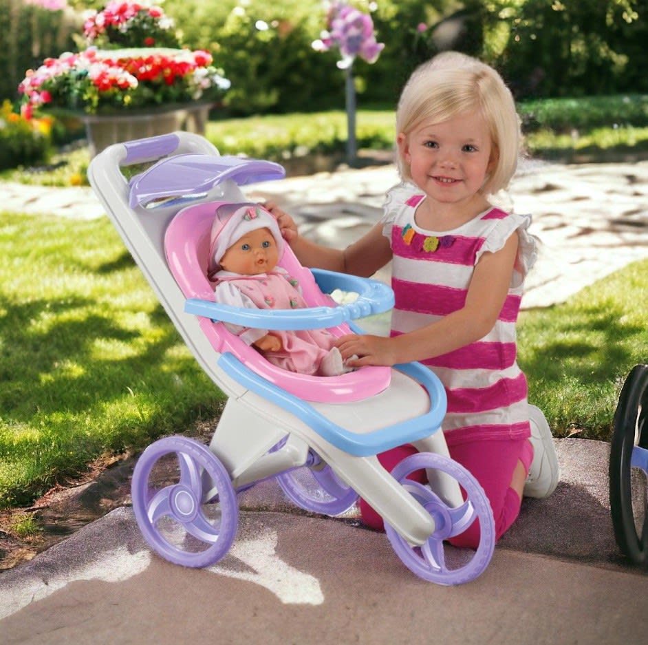 Coche Juguete + Silla + Porta Muñecas 3 en 11