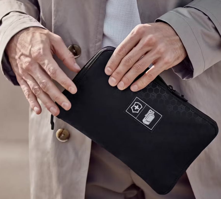 Victorinox Mochila plegable Negra3