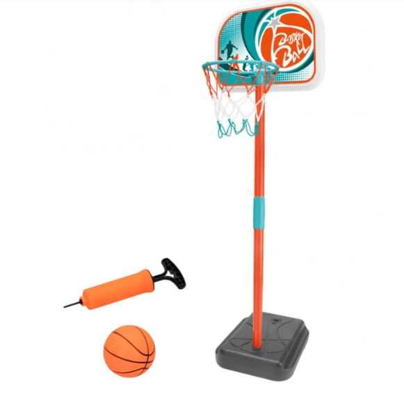 Aro de Basketball Pedestal con Pelota e Inflador 1 mt alto3