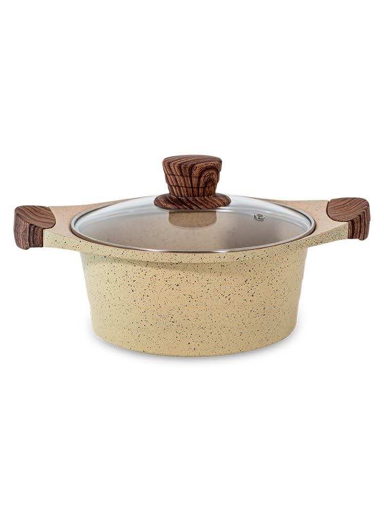BATERIA DE COCINA DE 6 PIEZAS BEIGE REALCHEF3