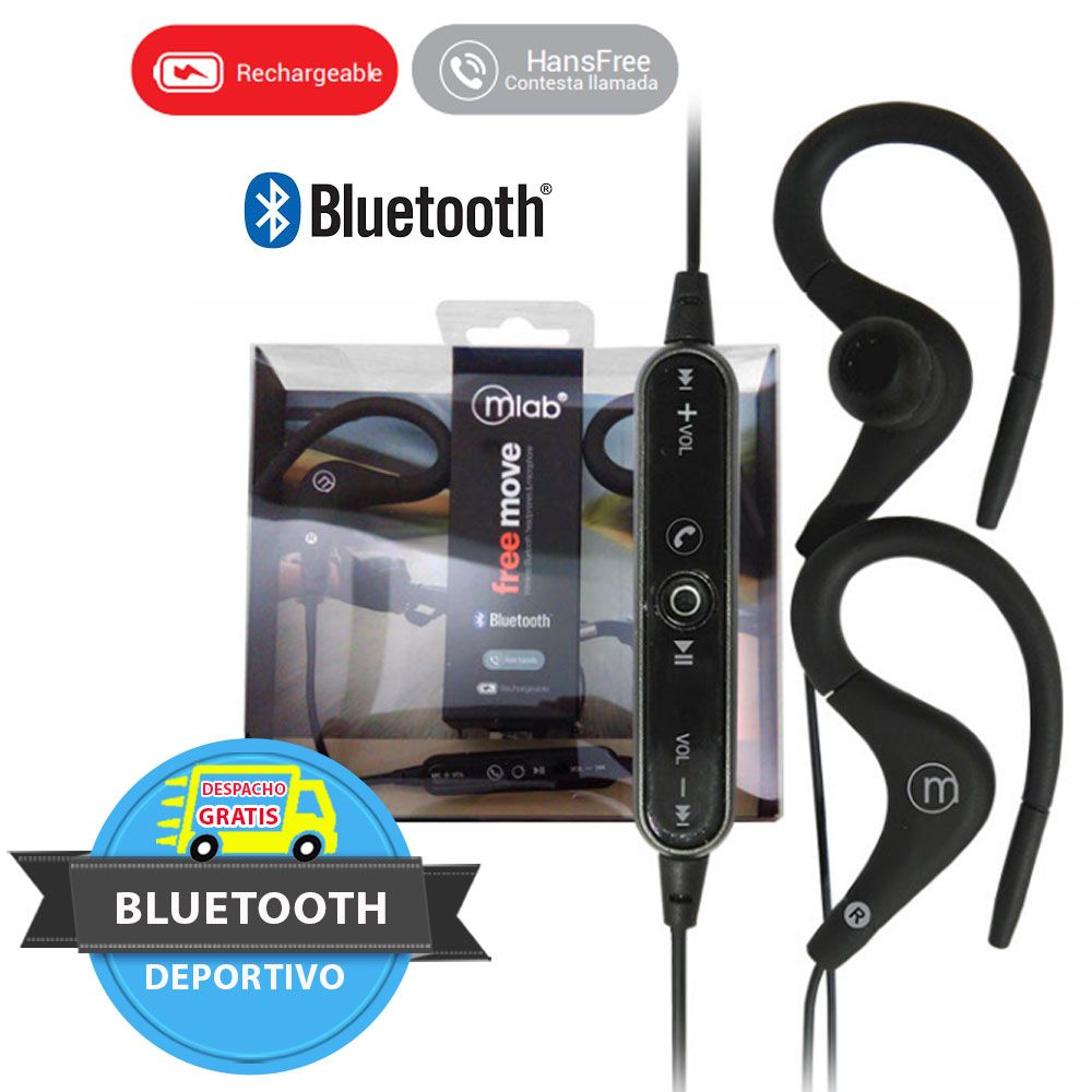 Audifonos Bluetooth Azul1