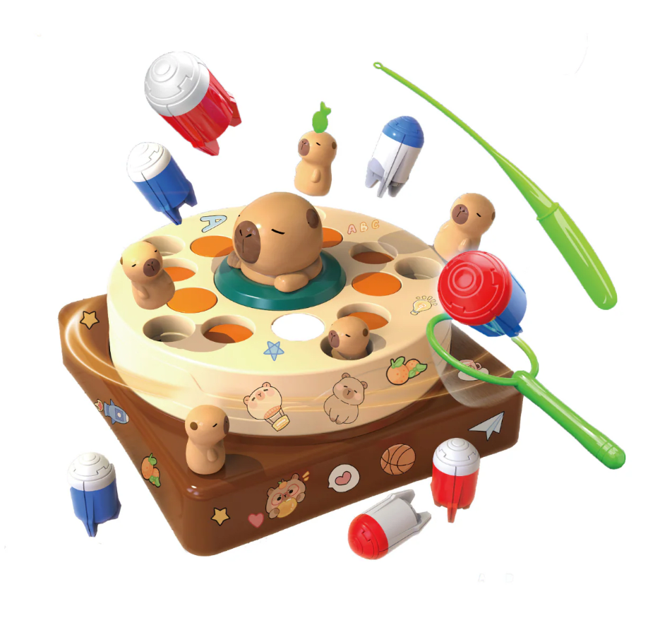 Pesca Capibara Eléctrico Giratorio4