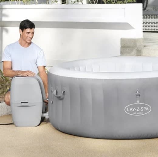 Spa Inflable St. Lucia Airjet Lay-Z Bestway 2-3 Personas4