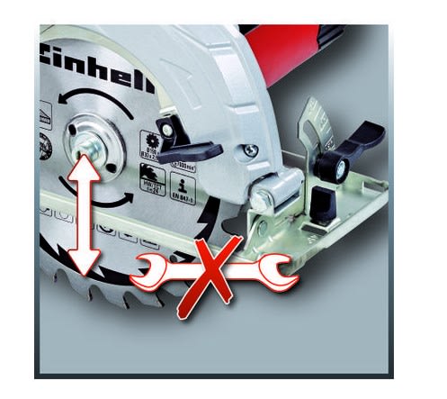 Einhell Sierra Circular alámbrica 1400Watts  66mm4