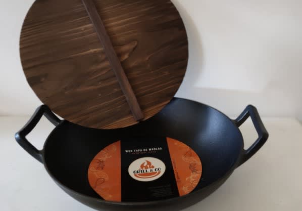 Wok Hierro Fundido Grill & Co2