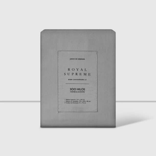 Juego Sabana RS 300H 100%Alg Liso Gray3