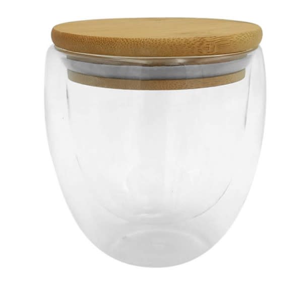 Taza Doble vidrio para café y té Colombia3